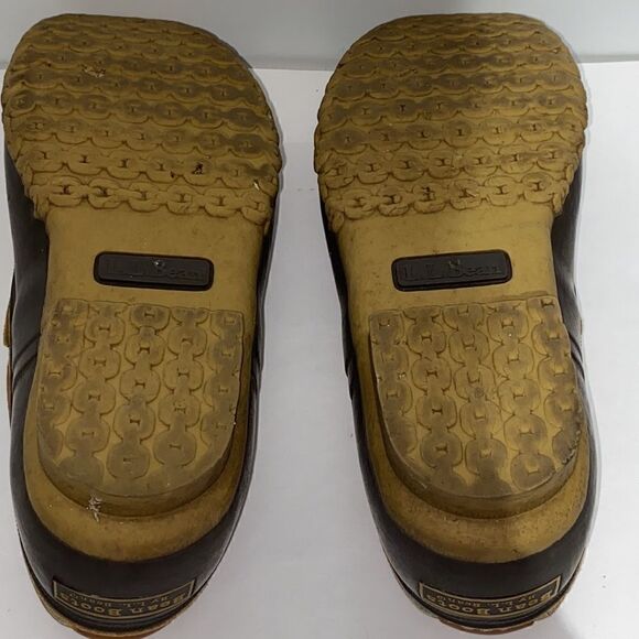 L.L Bean Duck Boots Men's Loafer Style Bean Boots Size 7 - Picture 7 of 10